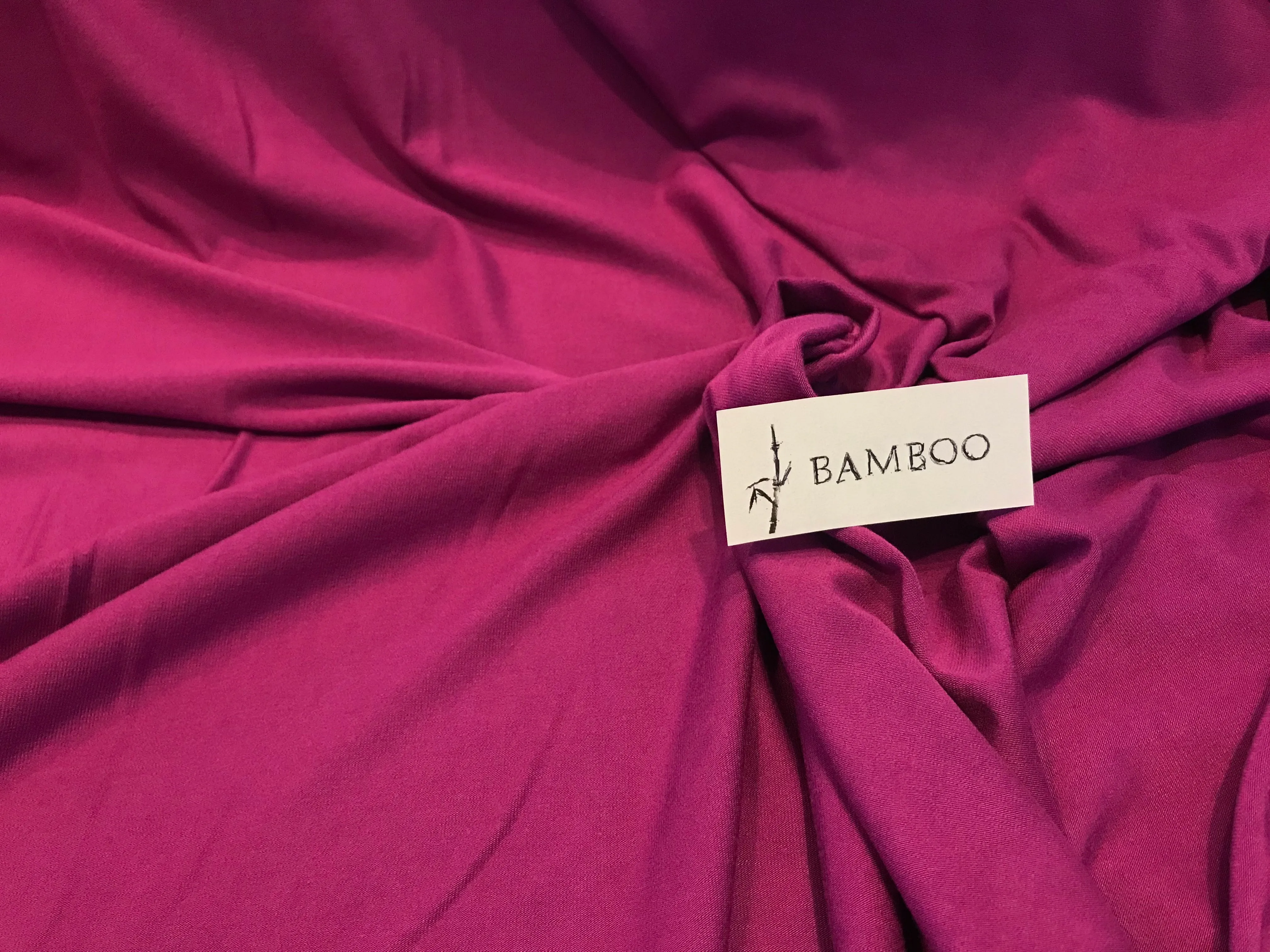 Amethyst 95% Bamboo 5% Spandex Knit.    1/4 Meter Price