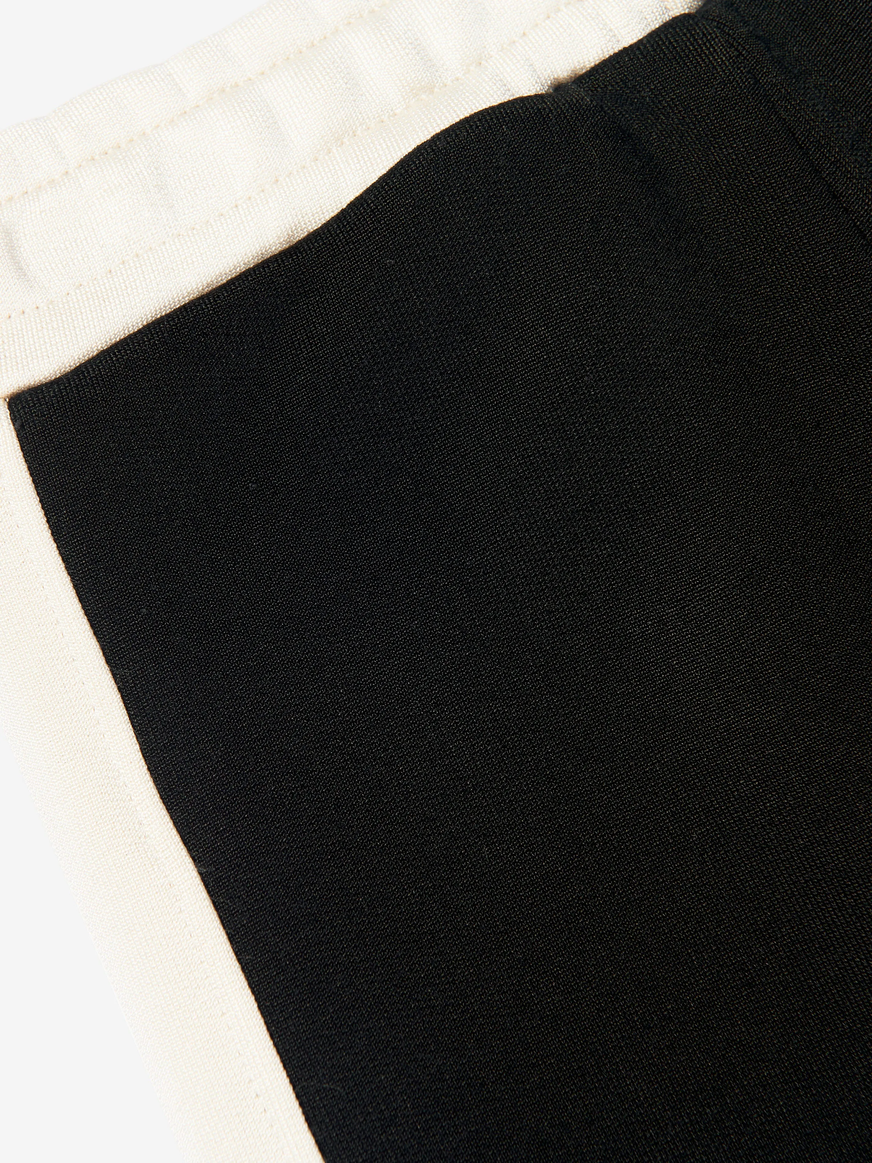 Balmain Boys Jersey Logo Shorts in Black