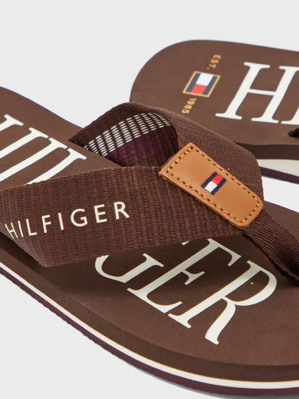 Big Hilfiger Flip Flop