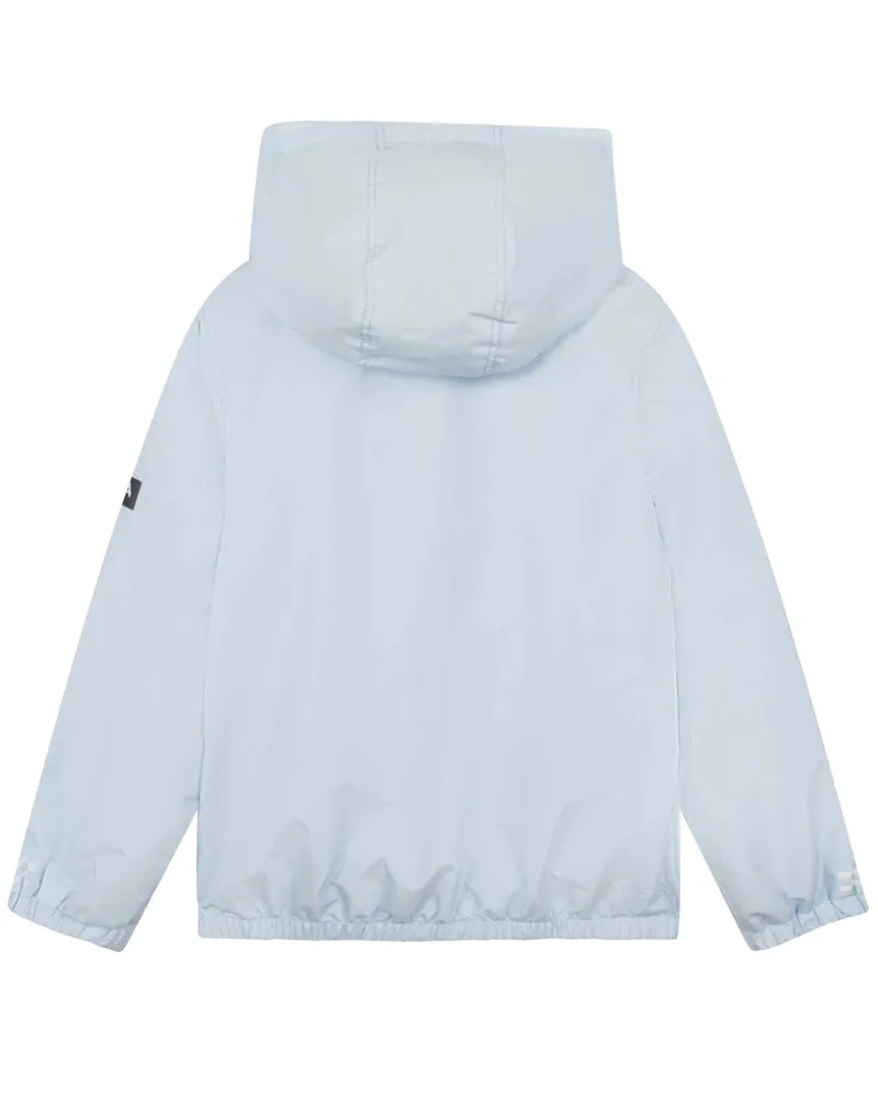 Blue Windbreaker