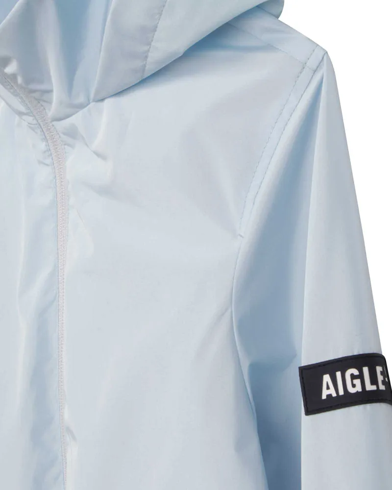 Blue Windbreaker