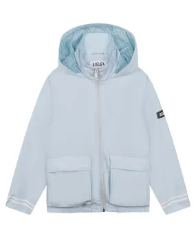 Blue Windbreaker
