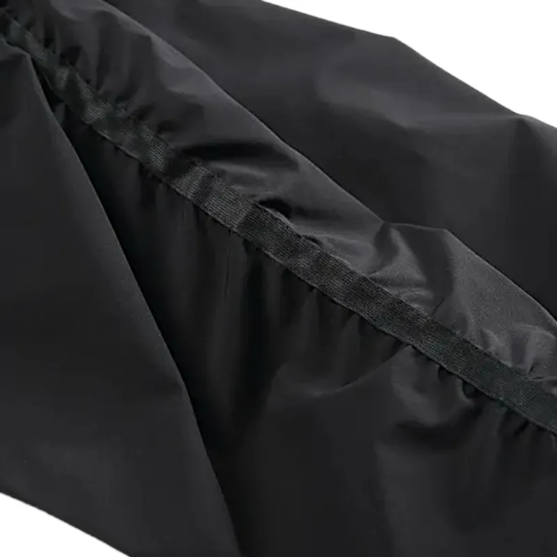 Boxy fit windbreaker with oversized zippers