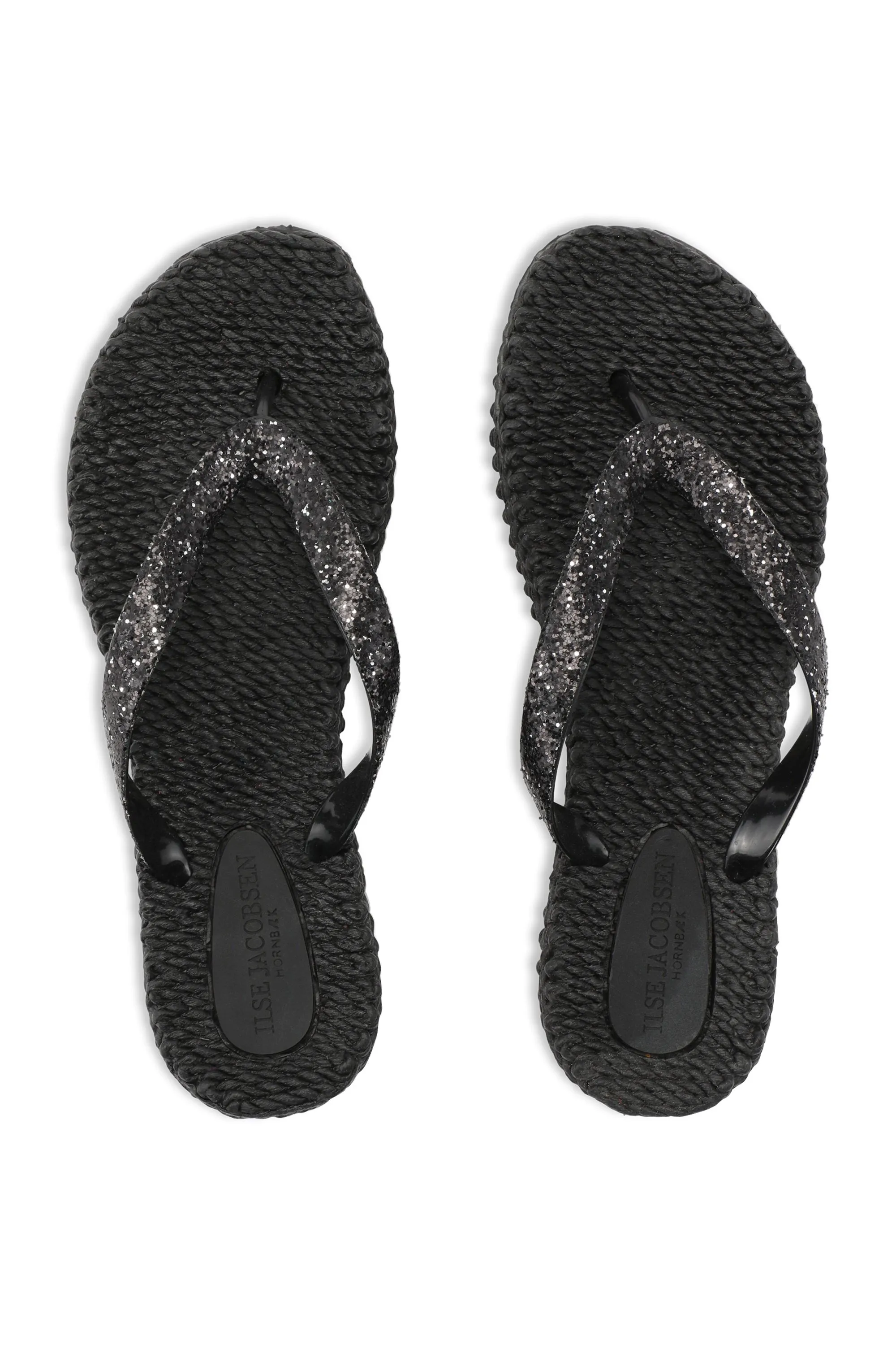 Cheerful12B Flip Flops | Black | Klip-klappere fra Ilse Jacobsen