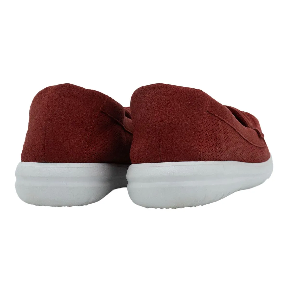 Clarks Jocolin Maye Loafers Fabric Red Colour For Women