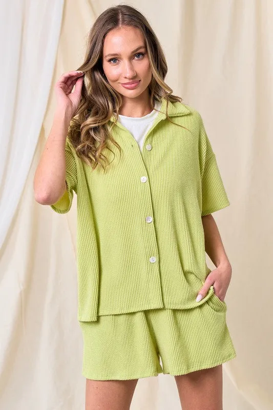 Comfy Top & Shorts Set