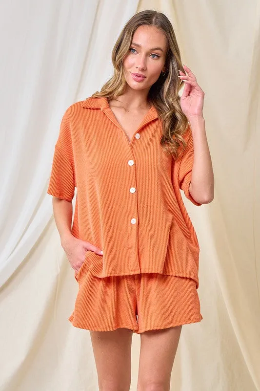 Comfy Top & Shorts Set