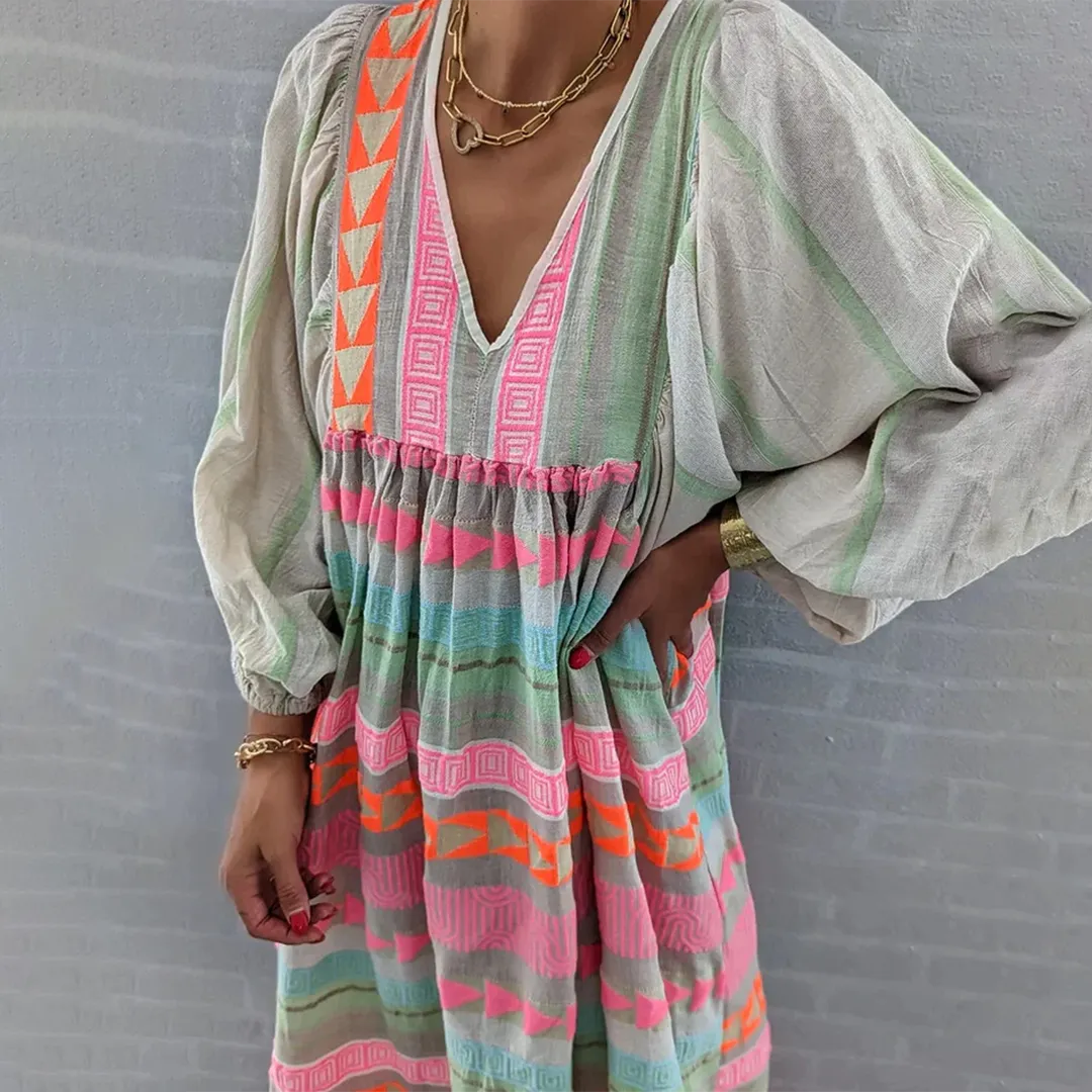 Felicia™ | Comfortable Boho Dress