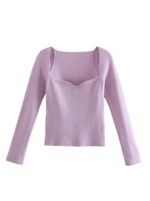 Fit Knit Long Sleeve Sweater