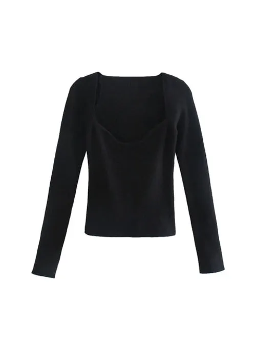 Fit Knit Long Sleeve Sweater