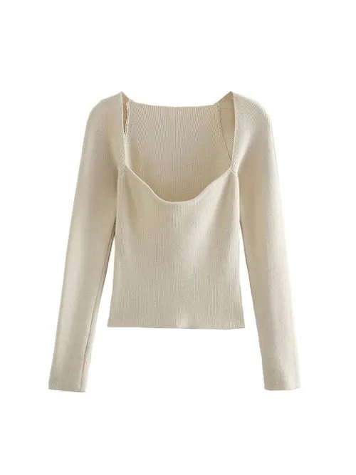 Fit Knit Long Sleeve Sweater