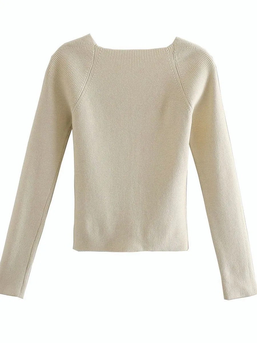Fit Knit Long Sleeve Sweater