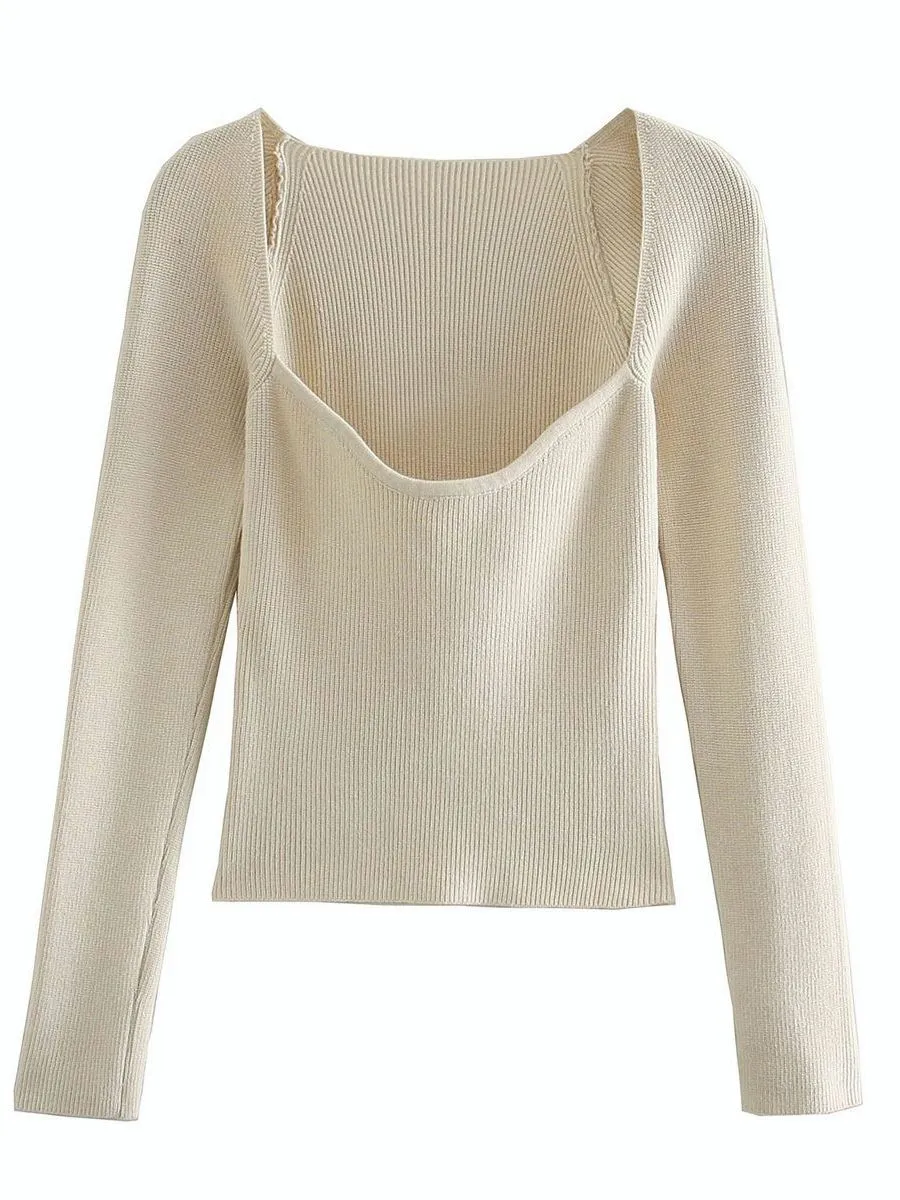 Fit Knit Long Sleeve Sweater