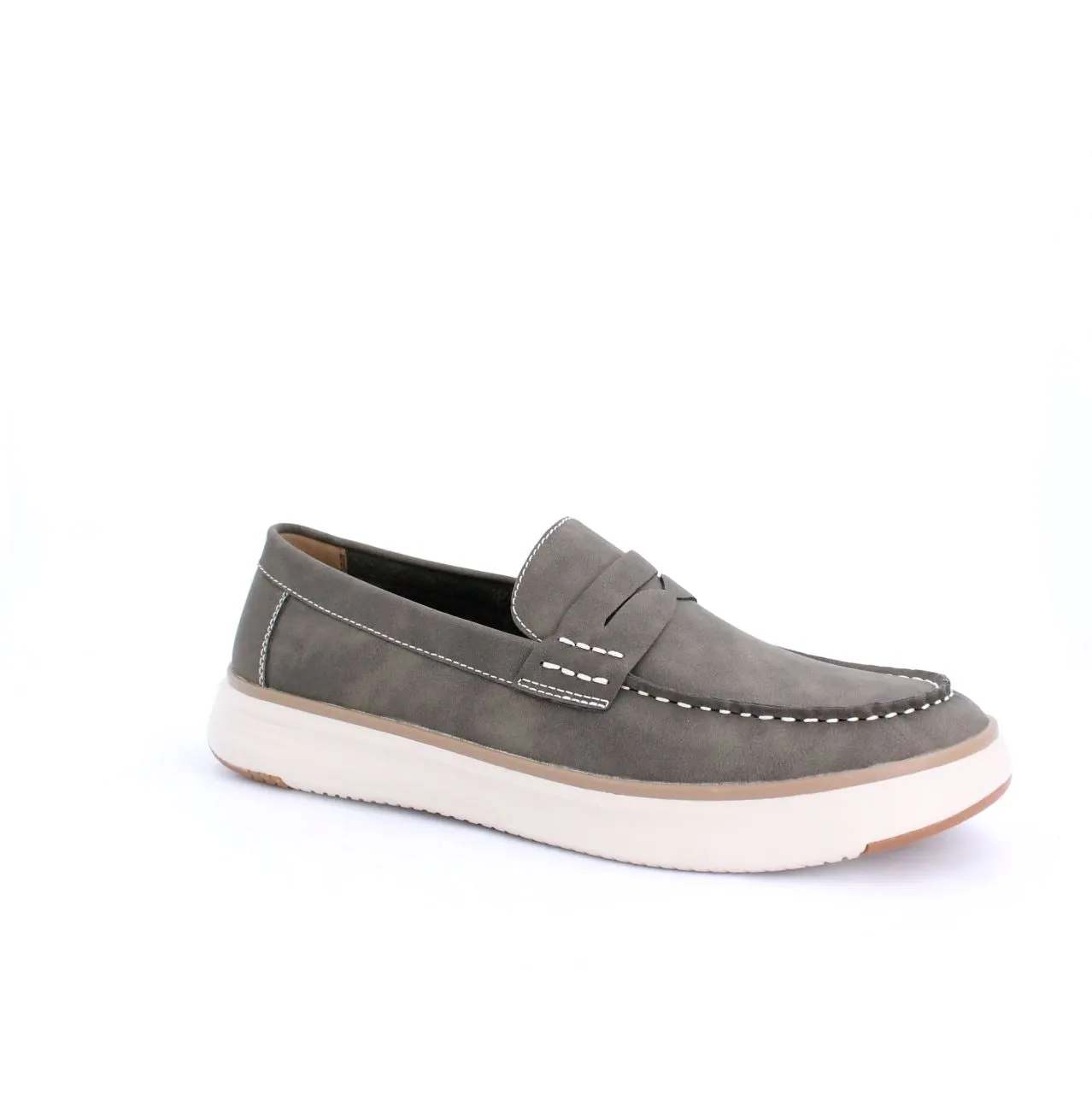 GIBSON MENS LOAFERS-GREY
