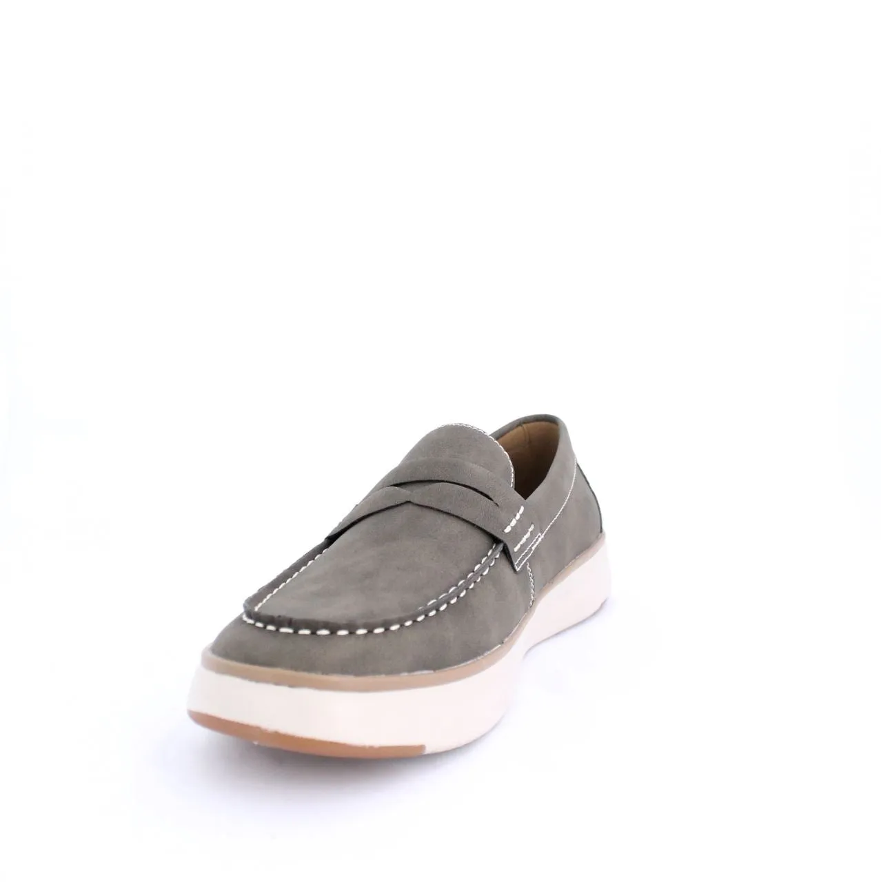 GIBSON MENS LOAFERS-GREY