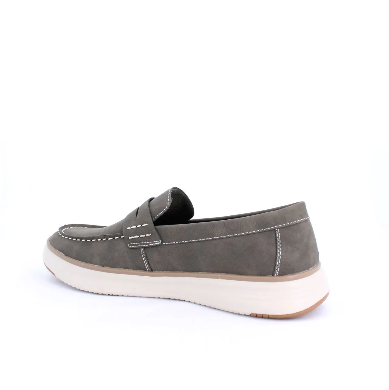 GIBSON MENS LOAFERS-GREY
