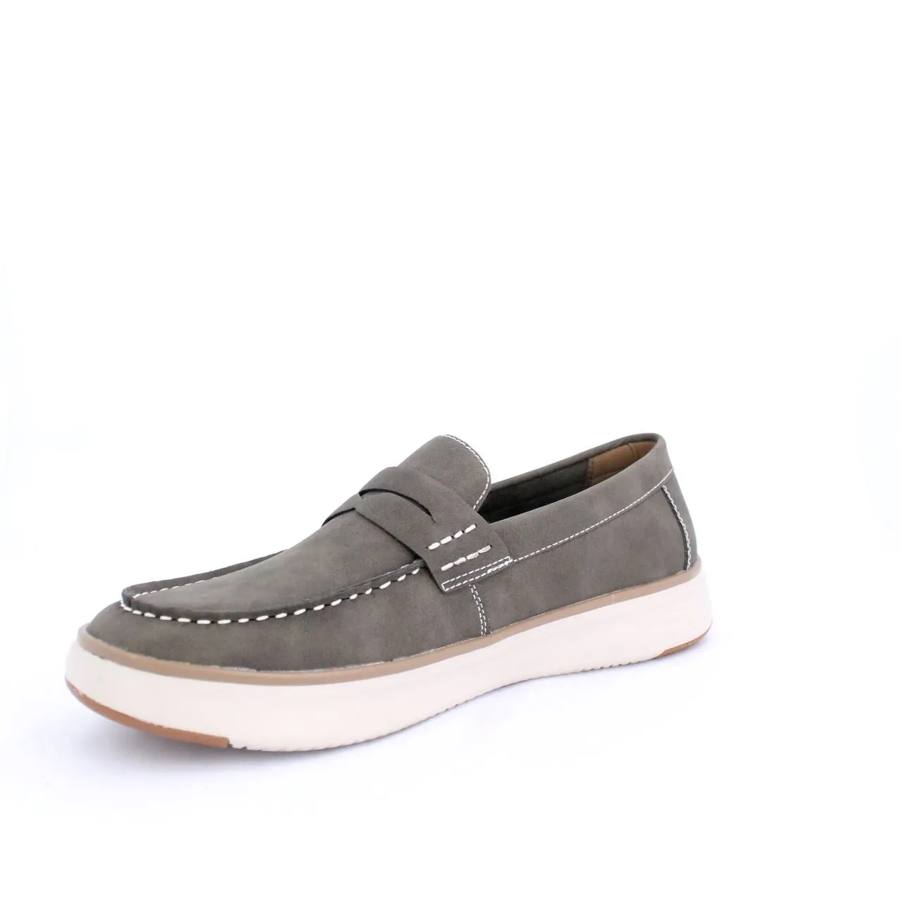 GIBSON MENS LOAFERS-GREY