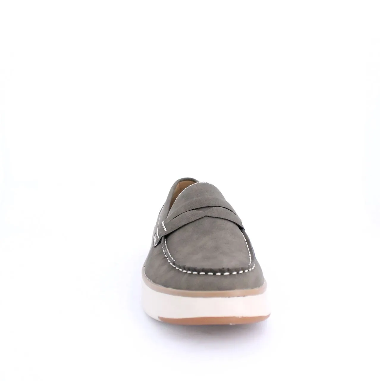 GIBSON MENS LOAFERS-GREY