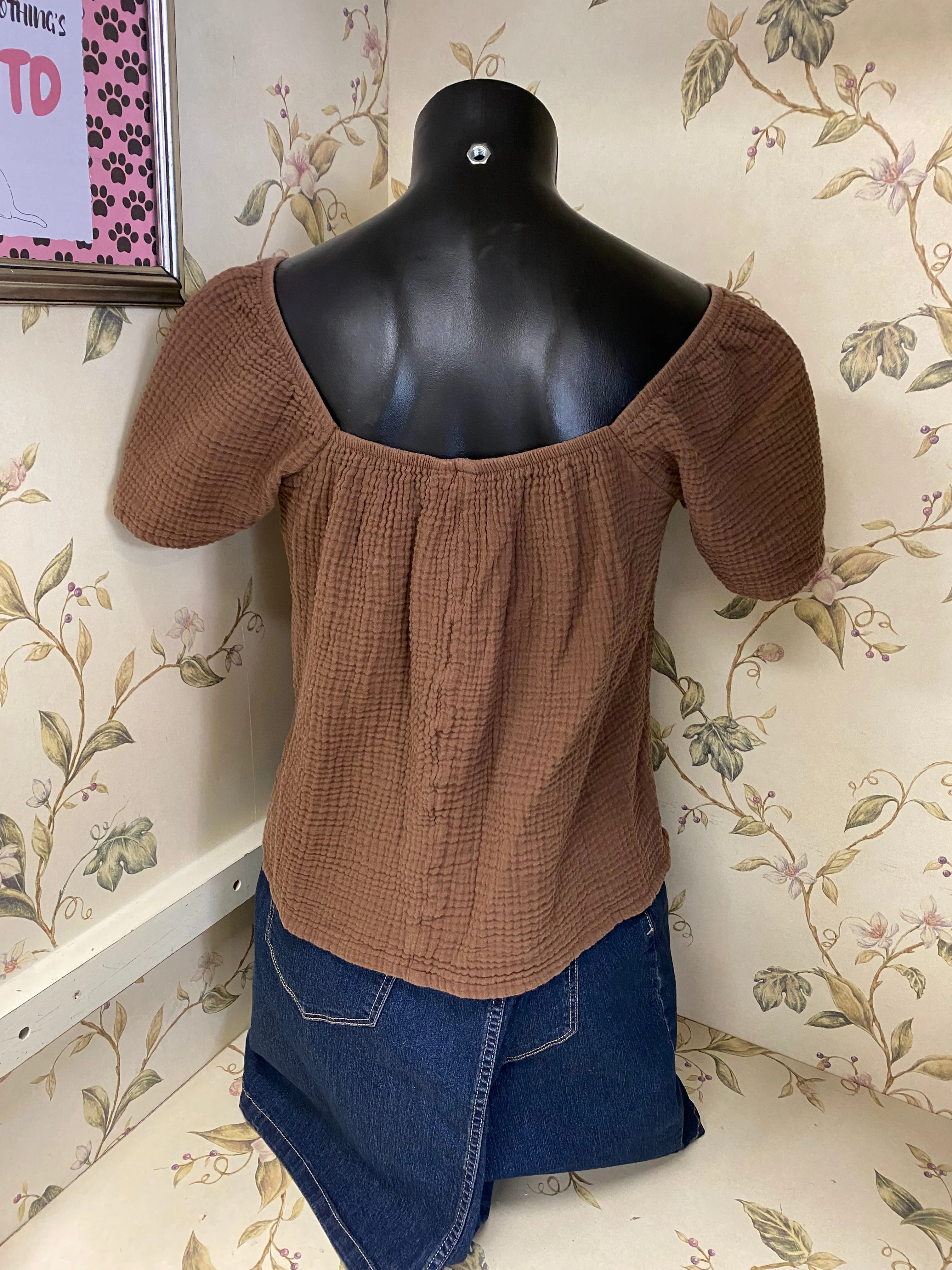 Joyspun Brown Tops, medium