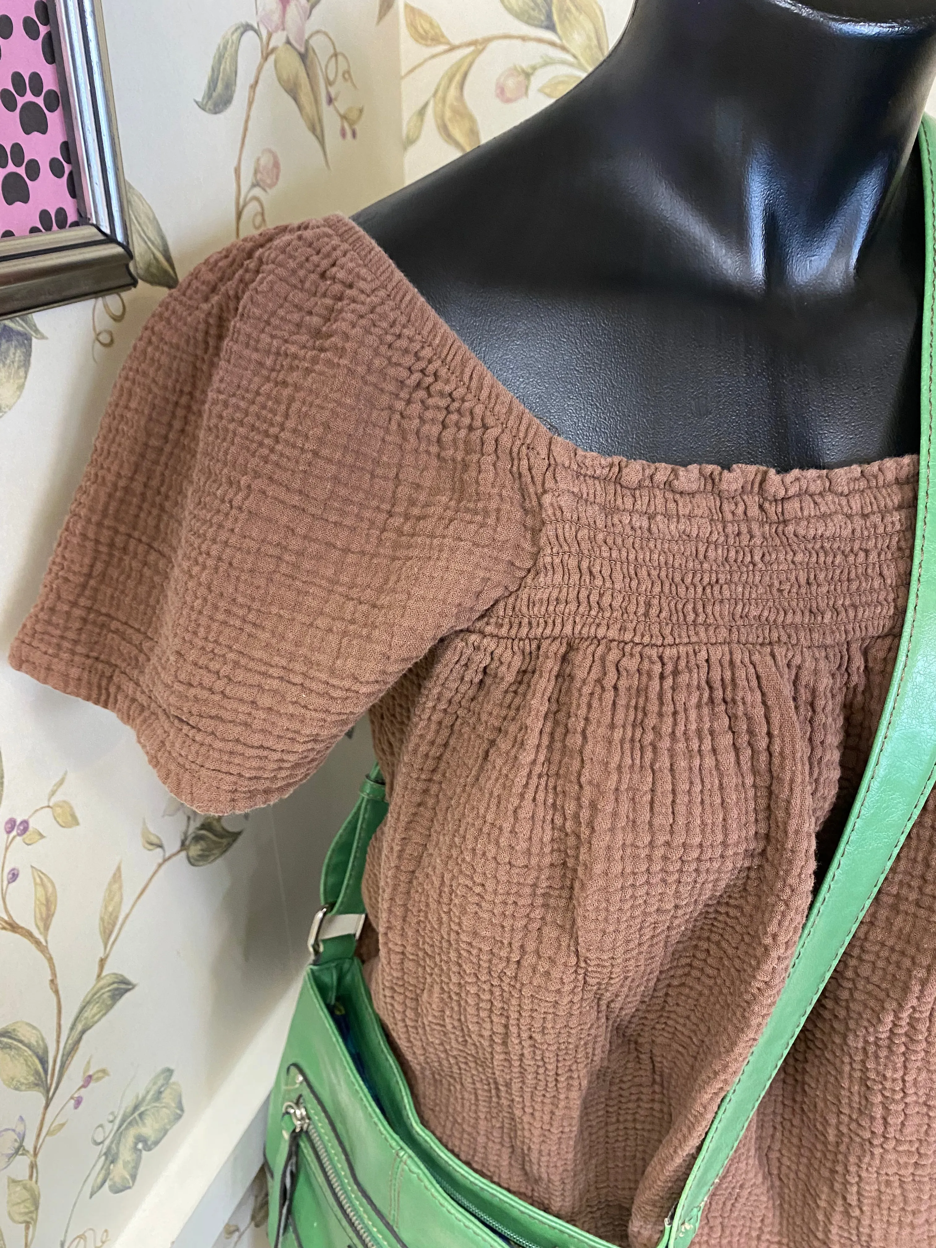 Joyspun Brown Tops, medium