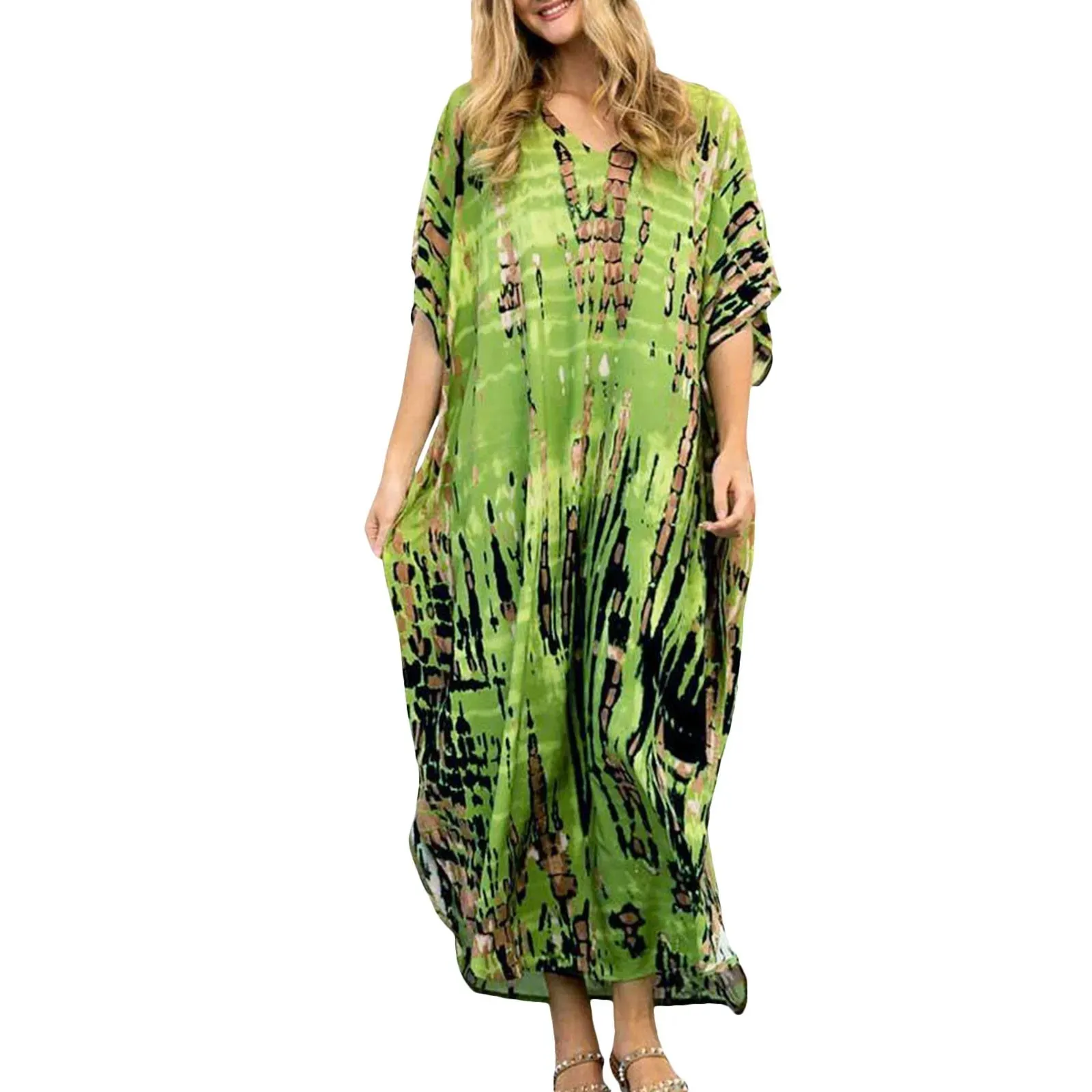 Lenora - Comfortable Casual Kaftan Dress for Women