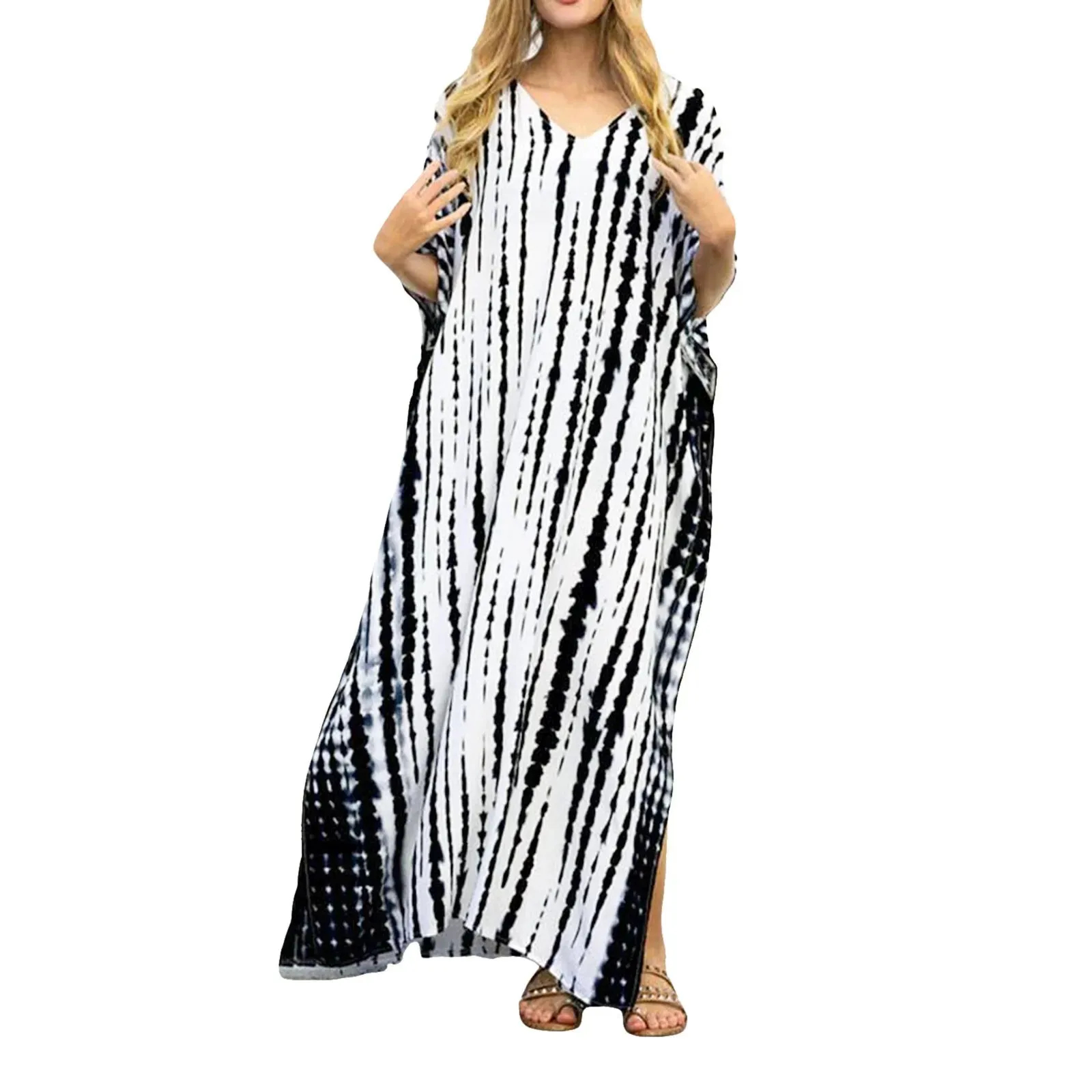 Lenora - Comfortable Casual Kaftan Dress for Women