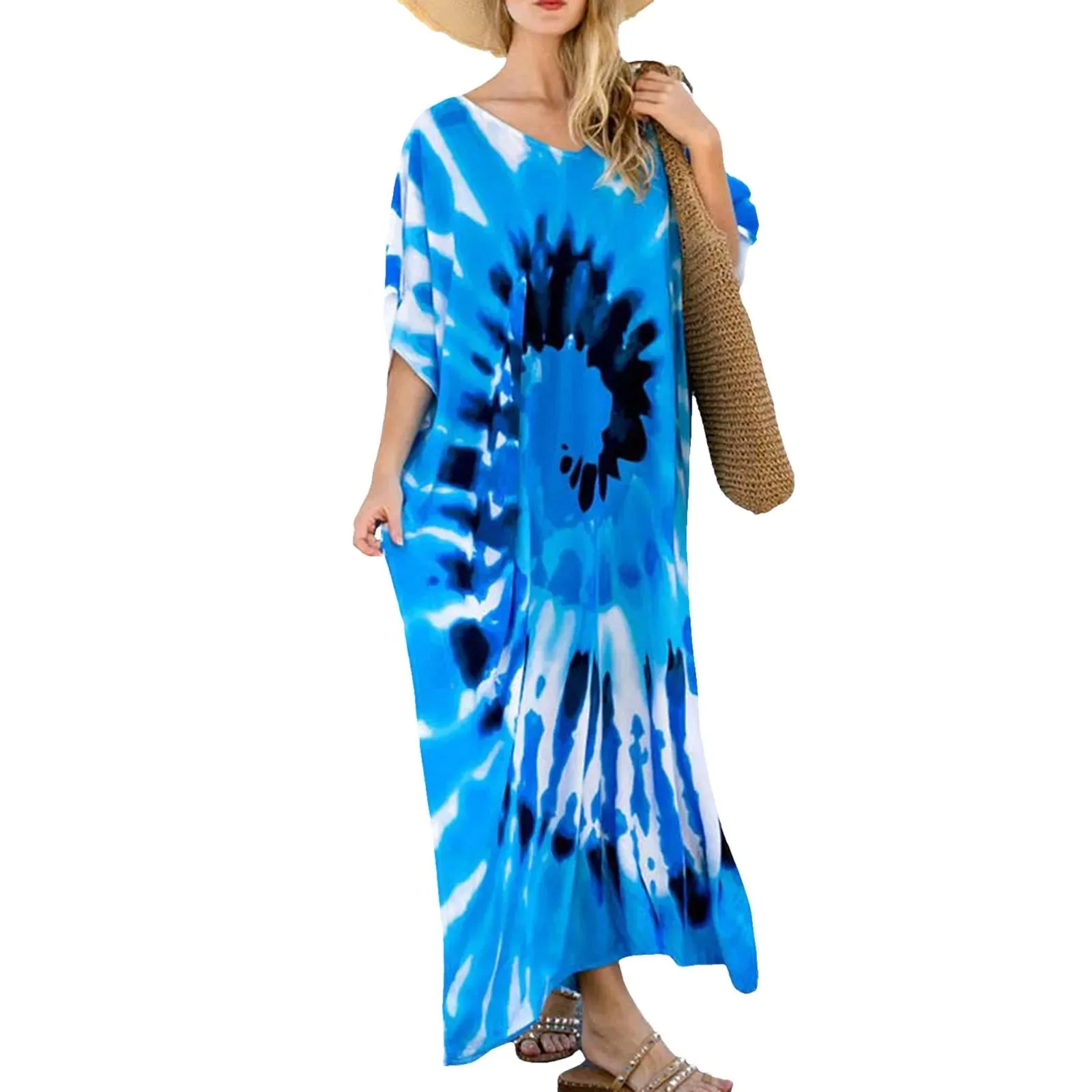 Lenora - Comfortable Casual Kaftan Dress for Women