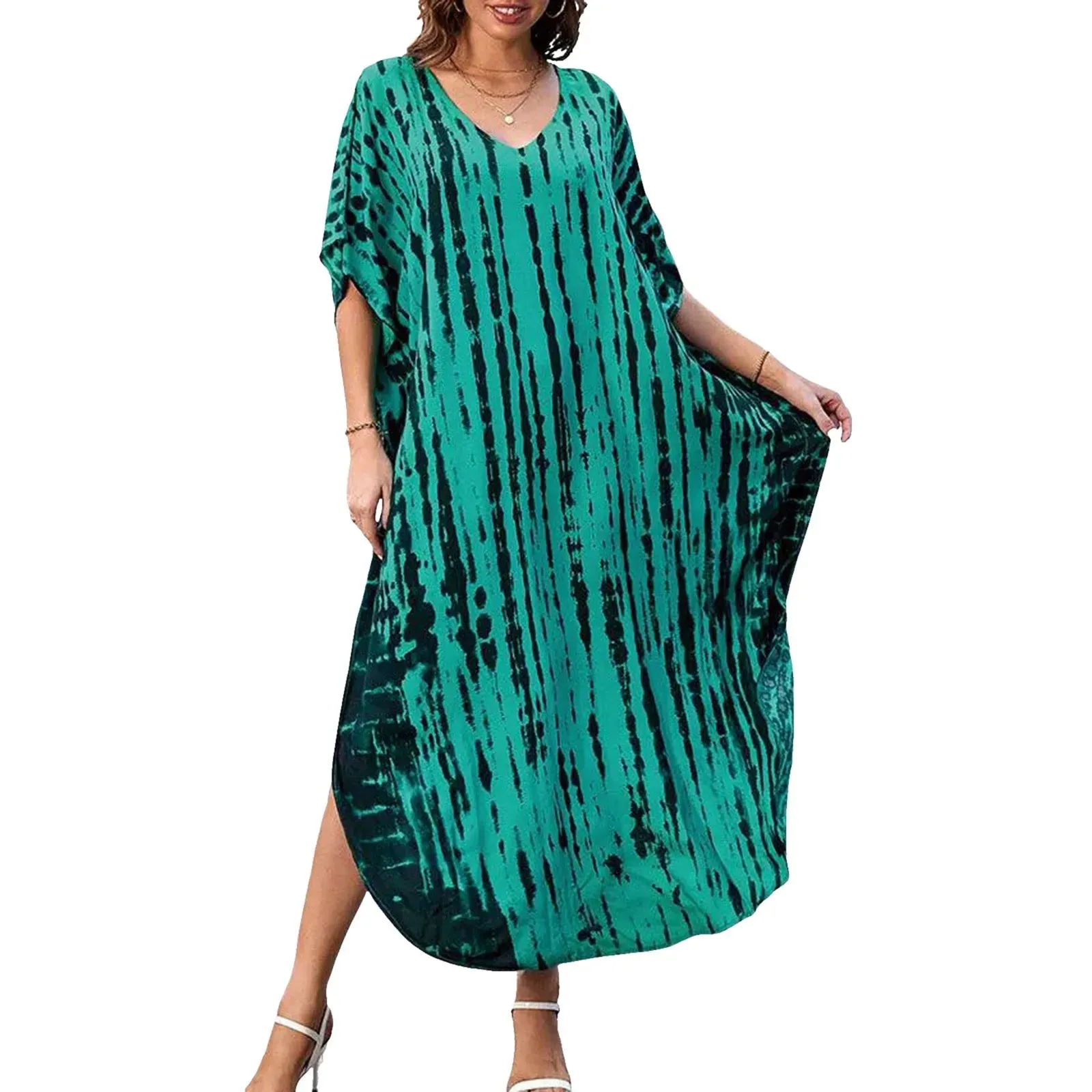 Lenora - Comfortable Casual Kaftan Dress for Women