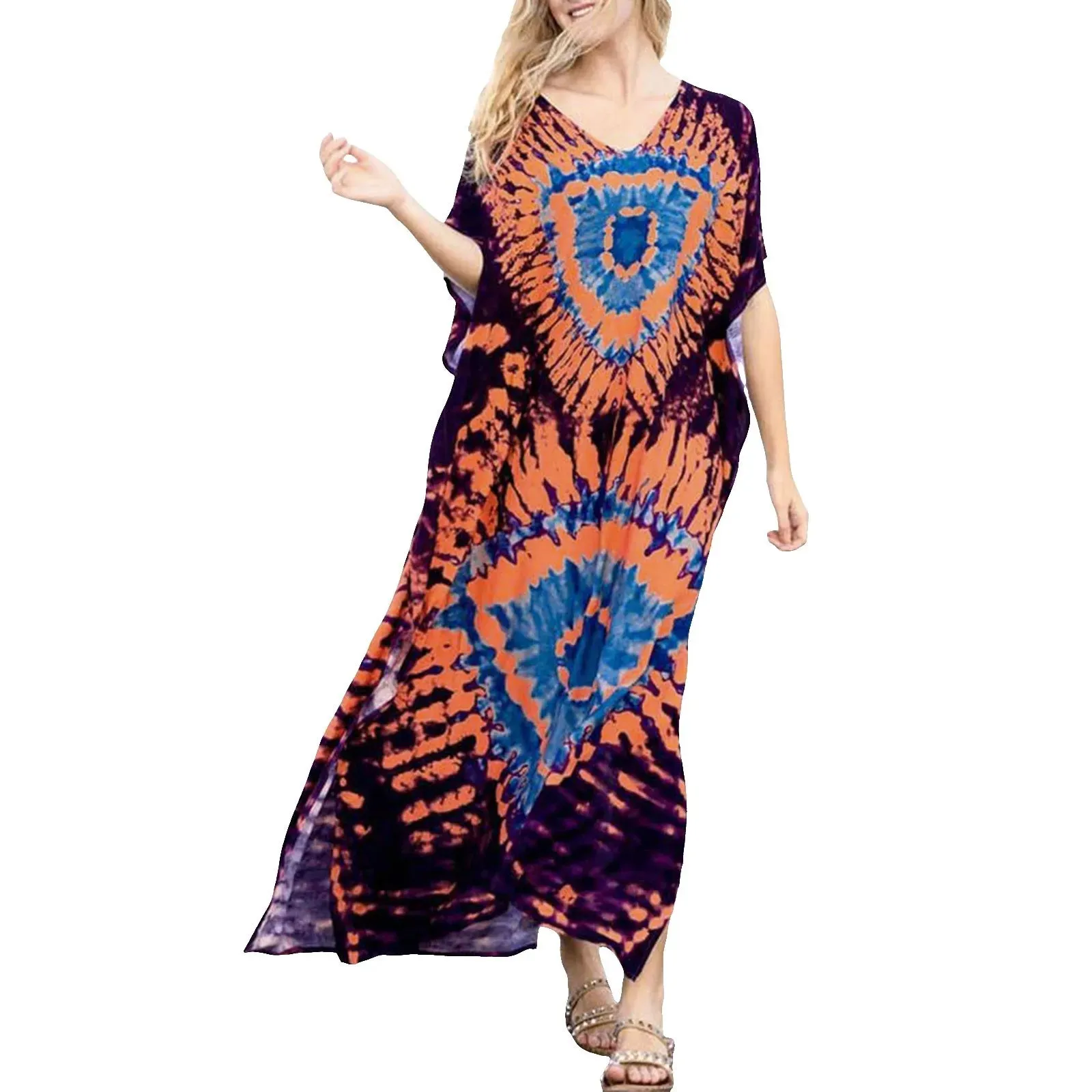 Lenora - Comfortable Casual Kaftan Dress for Women