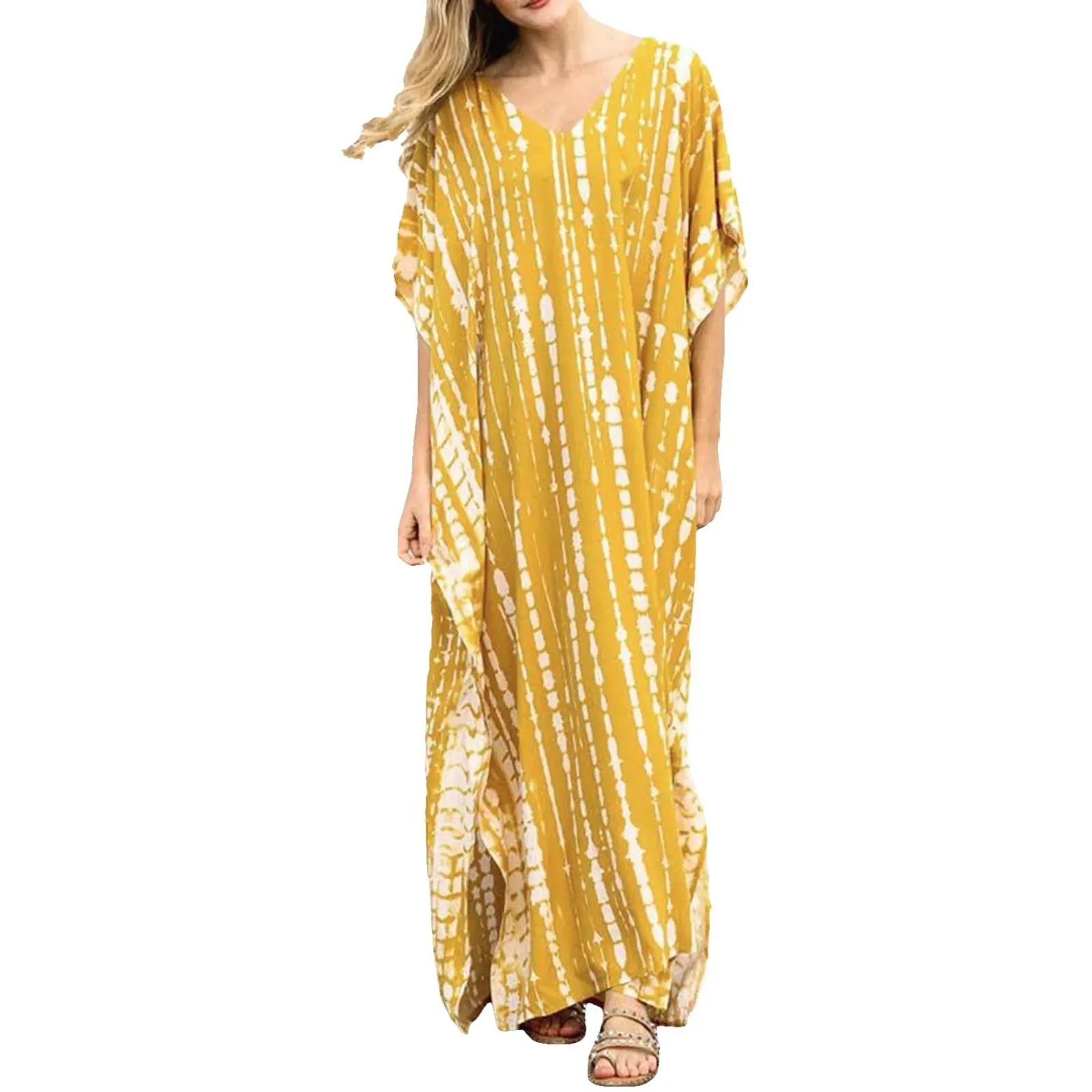 Lenora - Comfortable Casual Kaftan Dress for Women