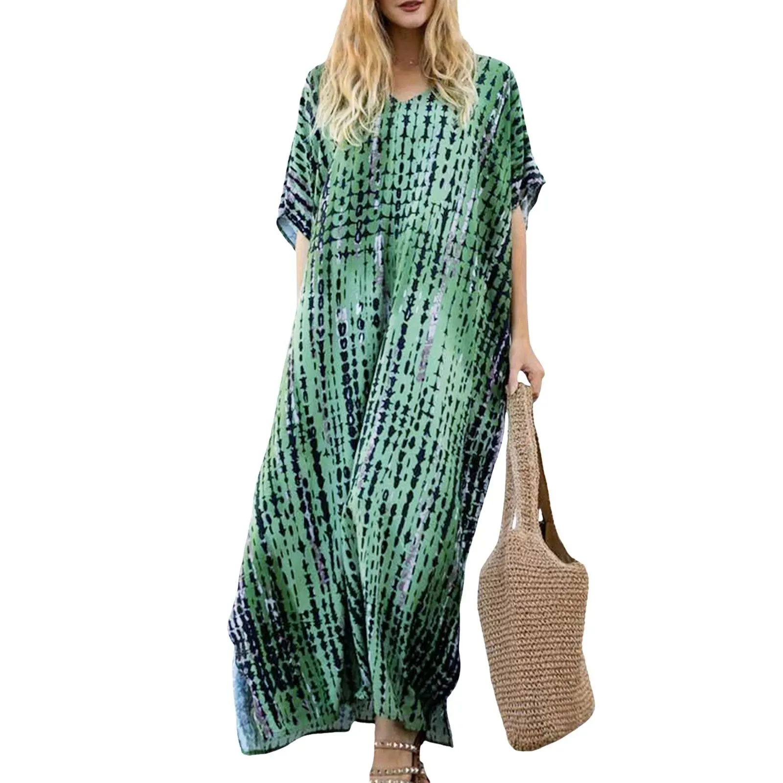 Lenora - Comfortable Casual Kaftan Dress for Women