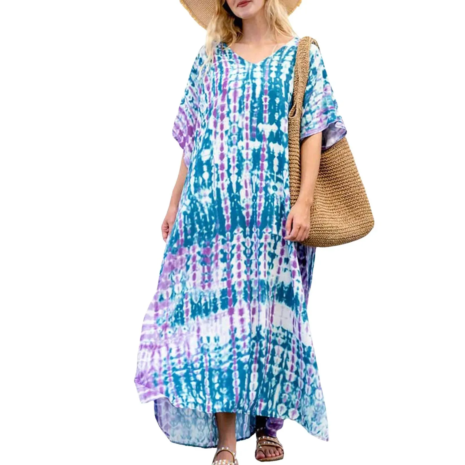 Lenora - Comfortable Casual Kaftan Dress for Women
