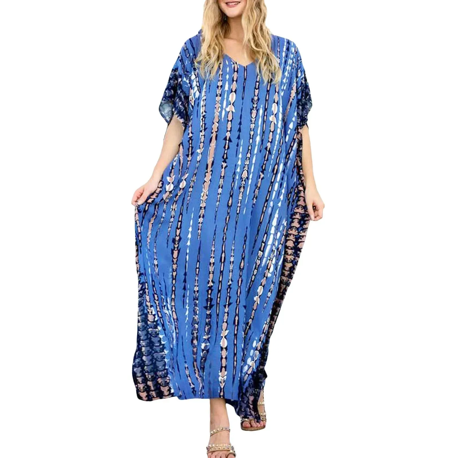 Lenora - Comfortable Casual Kaftan Dress for Women