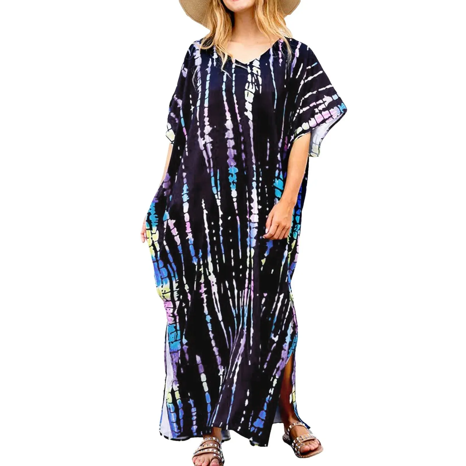 Lenora - Comfortable Casual Kaftan Dress for Women
