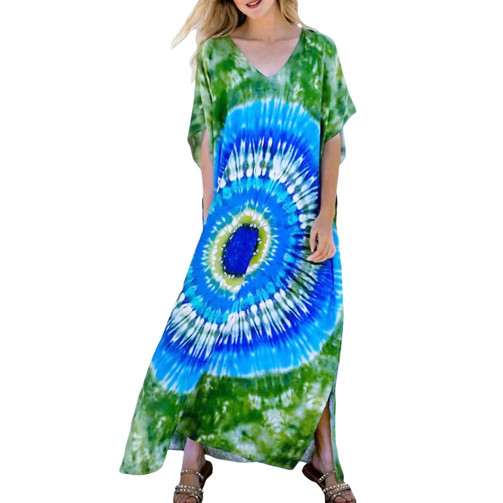 Lenora - Comfortable Casual Kaftan Dress for Women