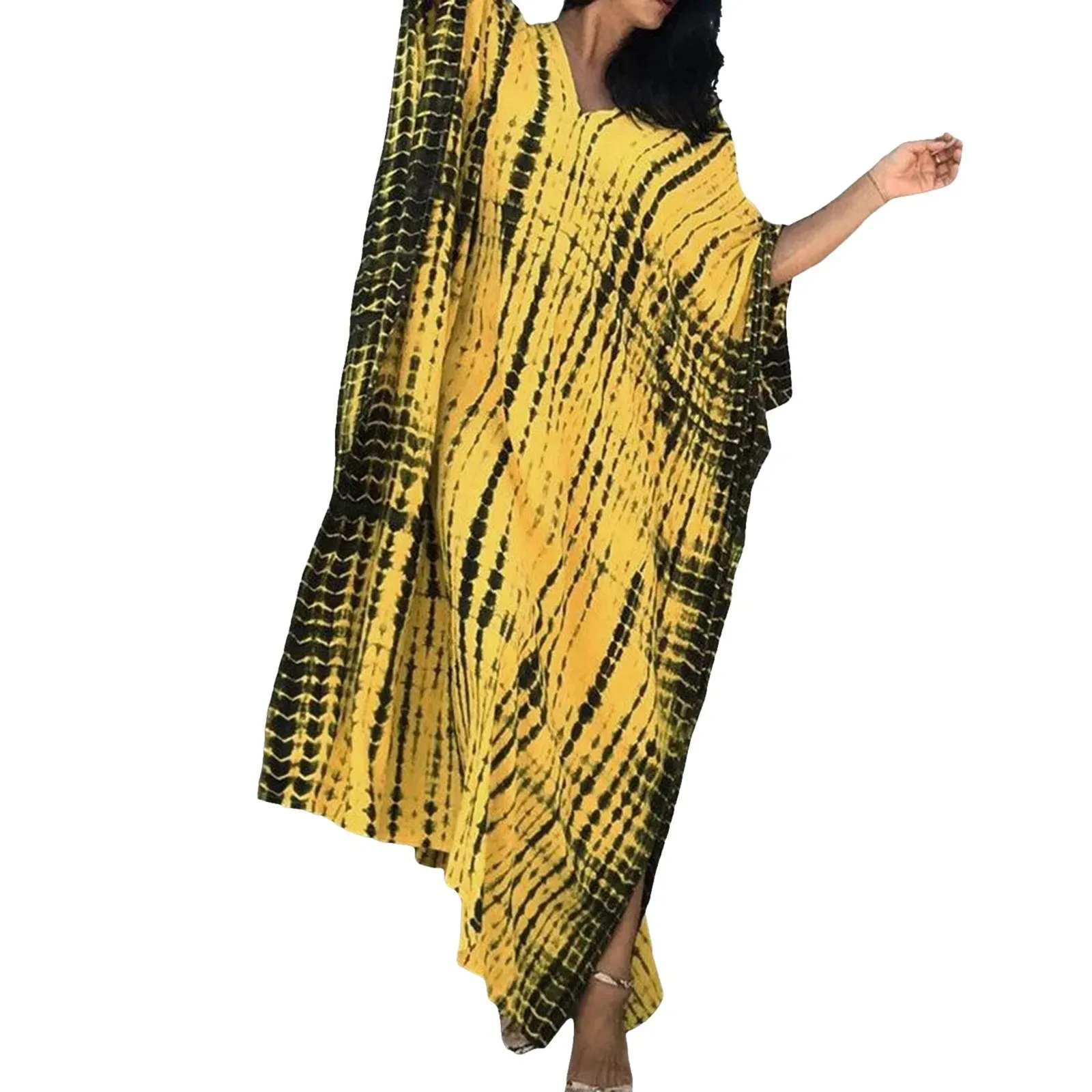 Lenora - Comfortable Casual Kaftan Dress for Women