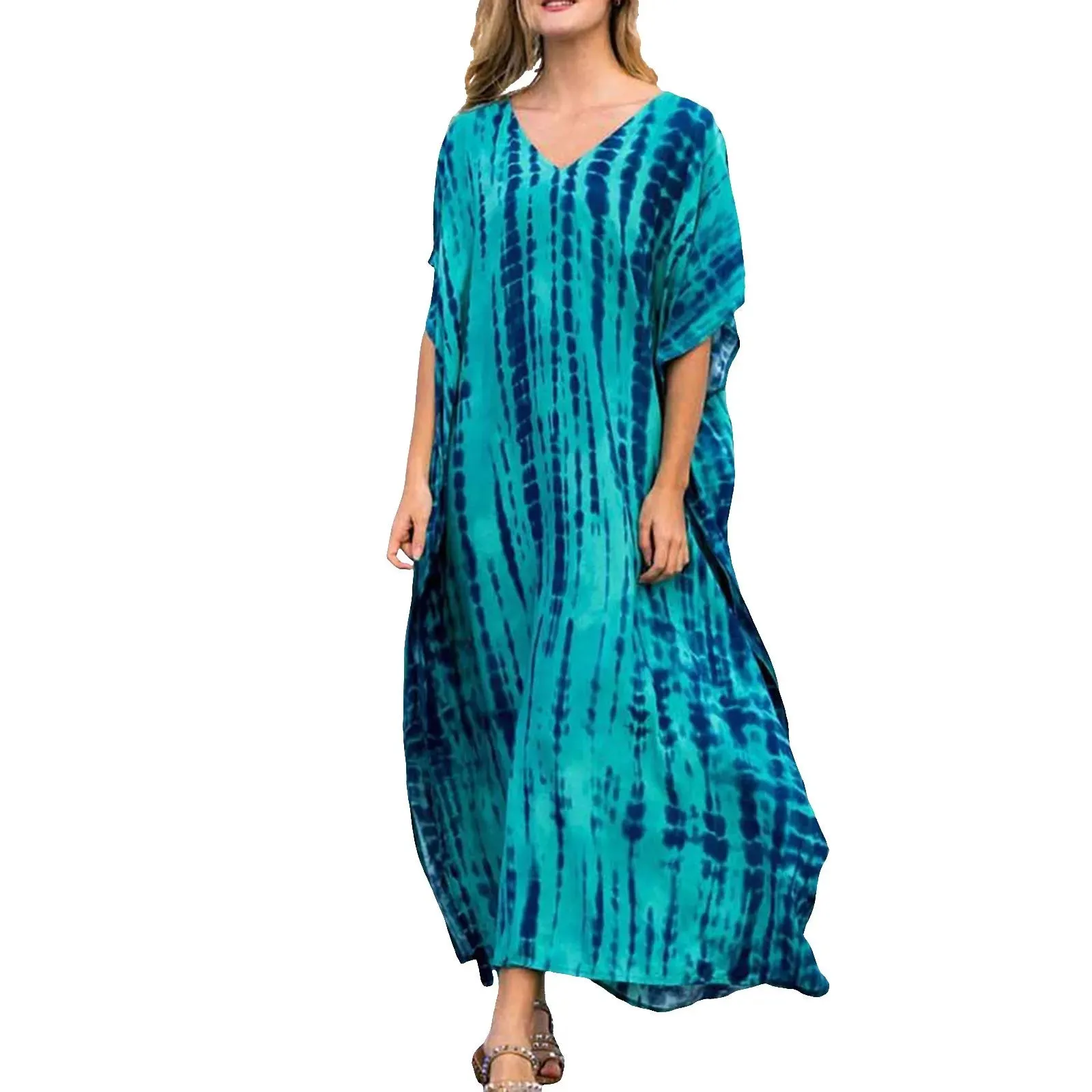 Lenora - Comfortable Casual Kaftan Dress for Women