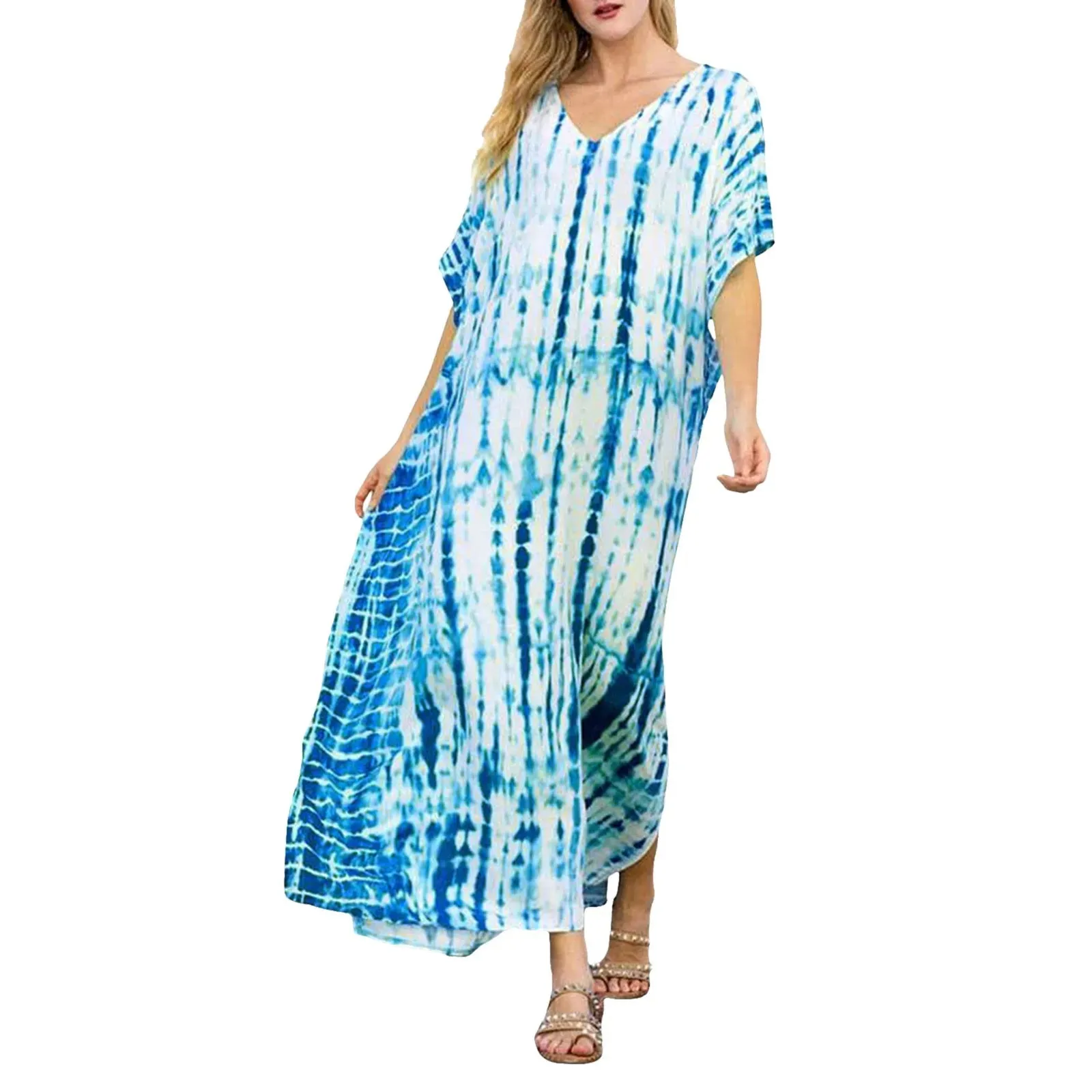 Lenora - Comfortable Casual Kaftan Dress for Women