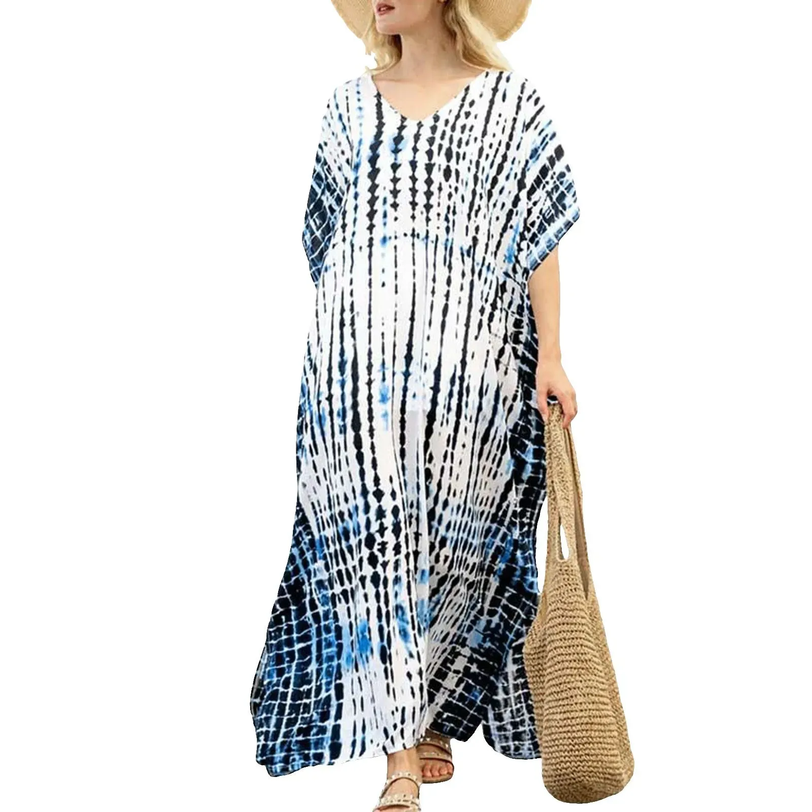 Lenora - Comfortable Casual Kaftan Dress for Women
