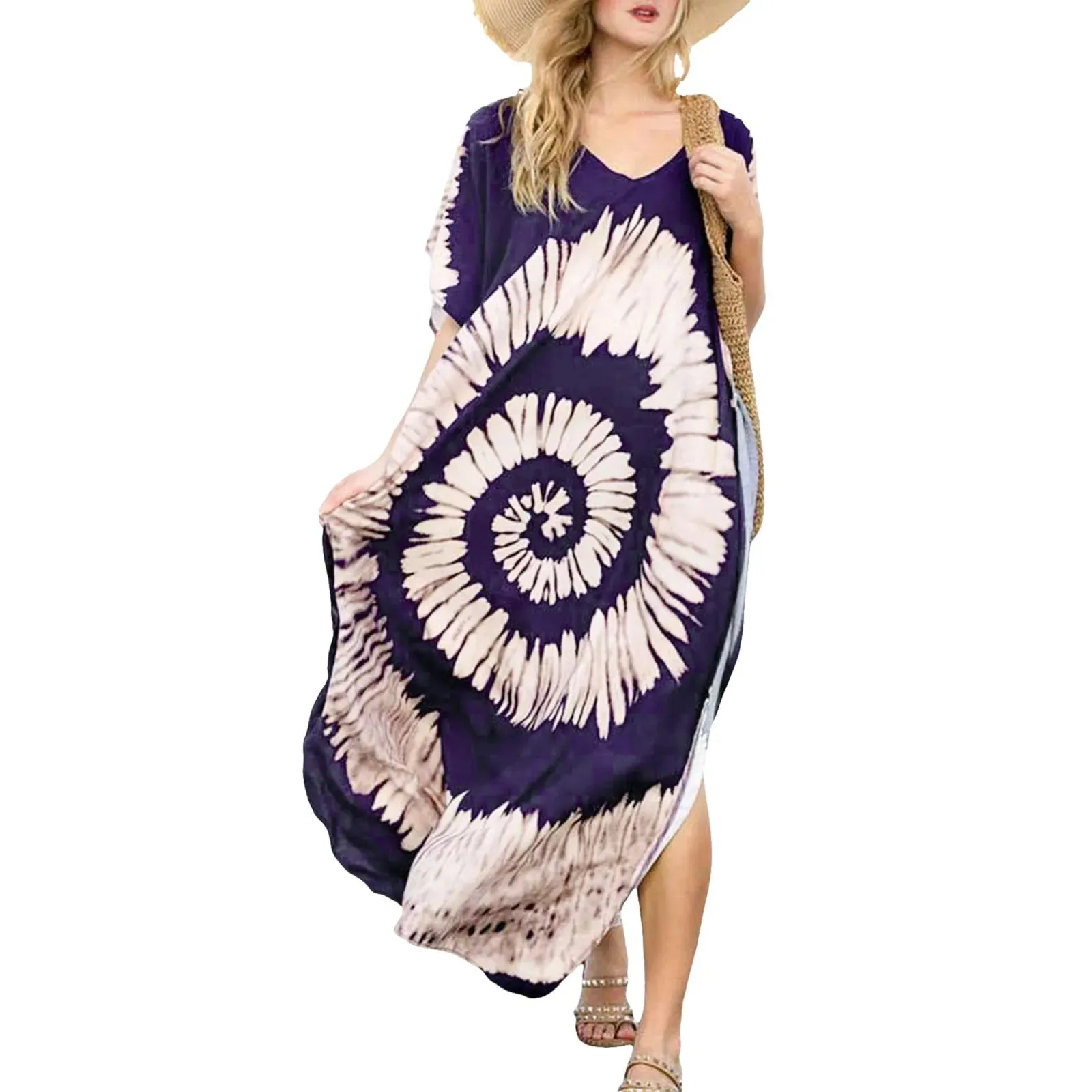 Lenora - Comfortable Casual Kaftan Dress for Women