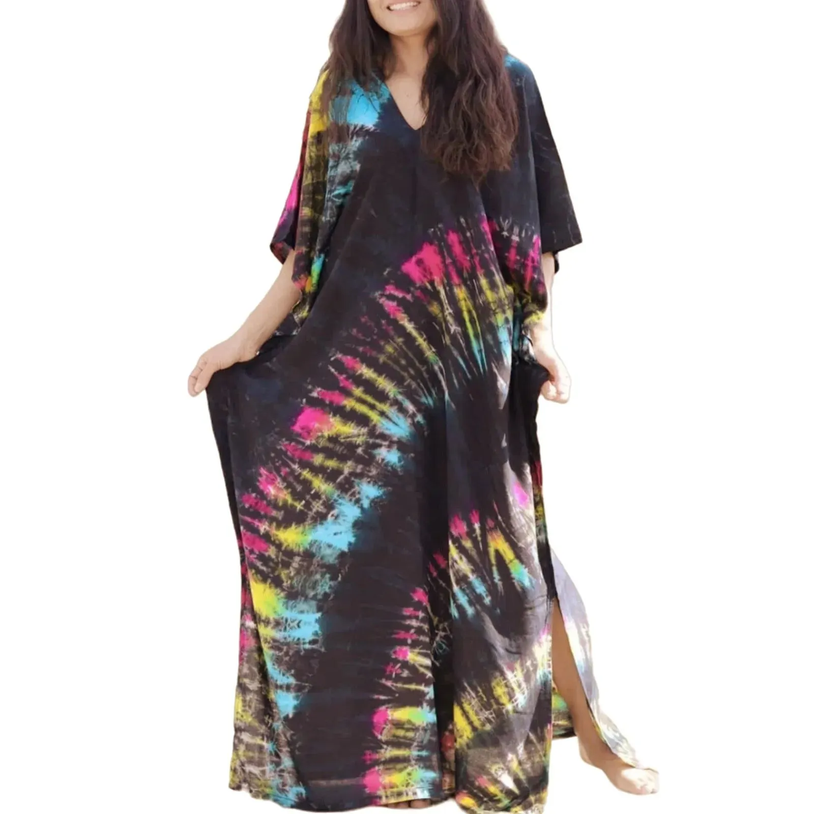 Lenora - Comfortable Casual Kaftan Dress for Women