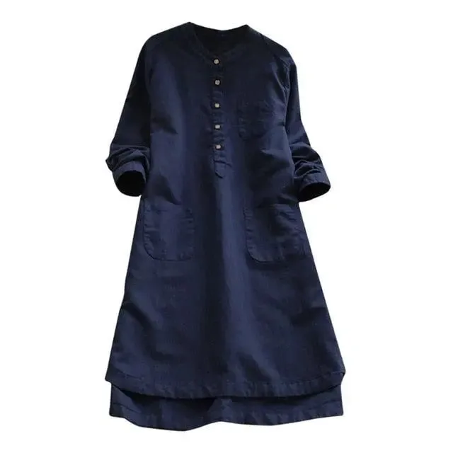 Lightweight Dress for women With Sleeves, breathable fabric