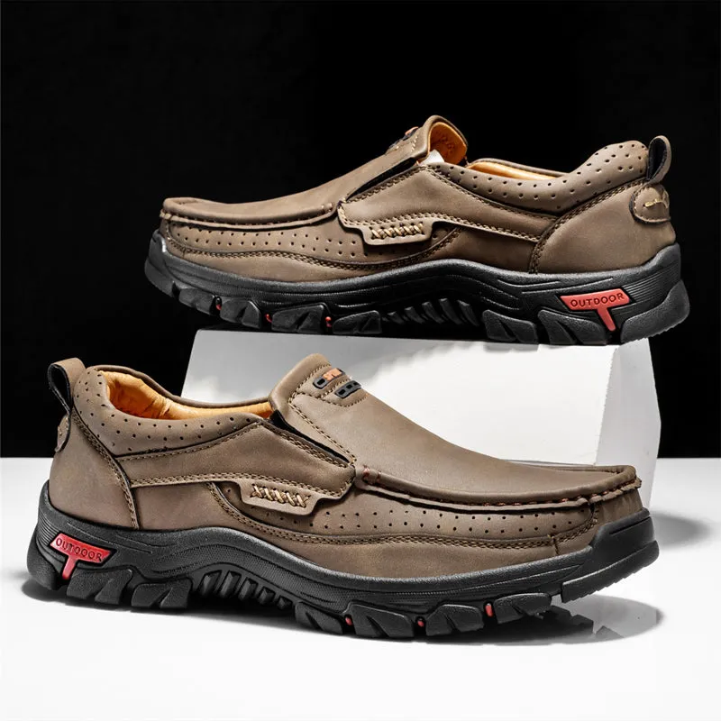 🔥Limited Sale 50% OFF🔥Men's Durable Slip-On PU Leather Loafers