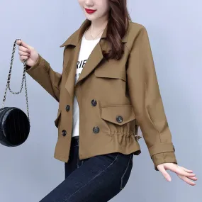 Loose Western-Style Long-Sleeved Windbreaker Jacket