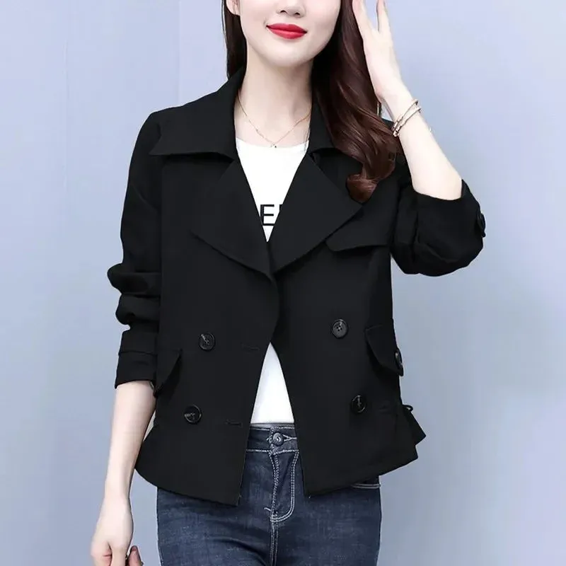 Loose Western-Style Long-Sleeved Windbreaker Jacket