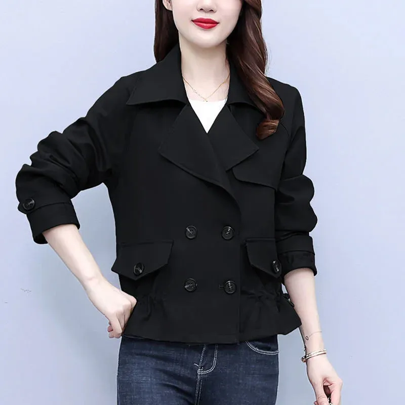 Loose Western-Style Long-Sleeved Windbreaker Jacket