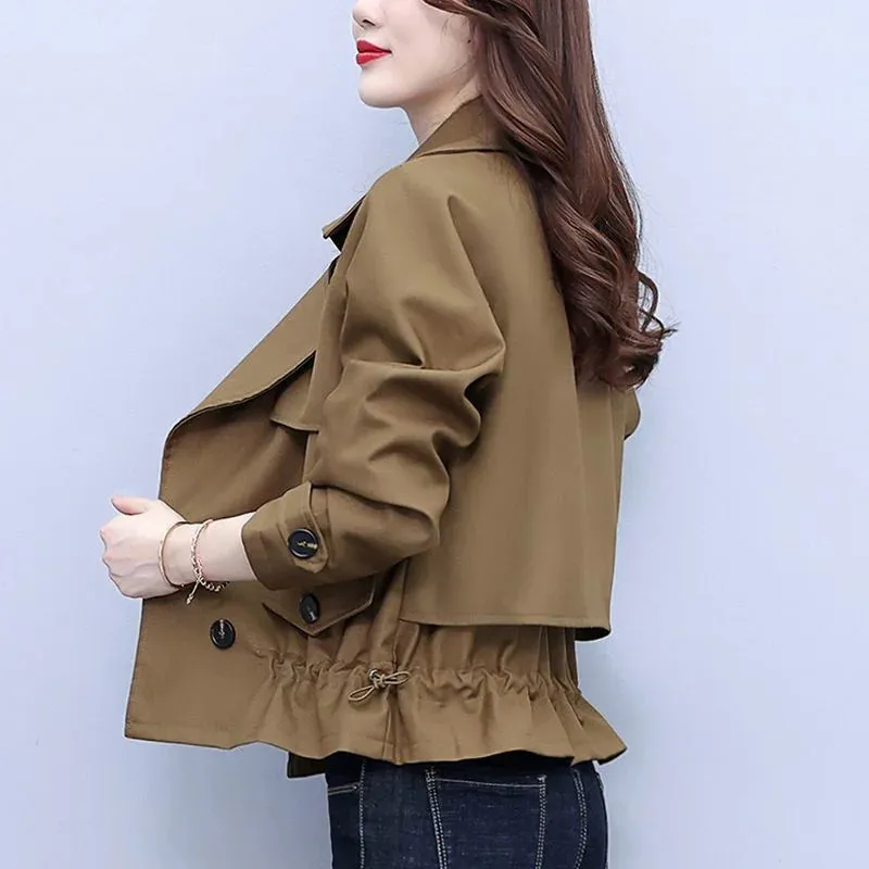 Loose Western-Style Long-Sleeved Windbreaker Jacket