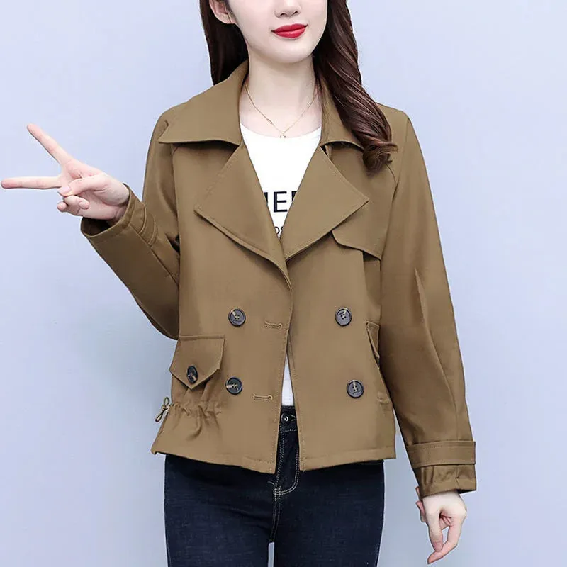 Loose Western-Style Long-Sleeved Windbreaker Jacket