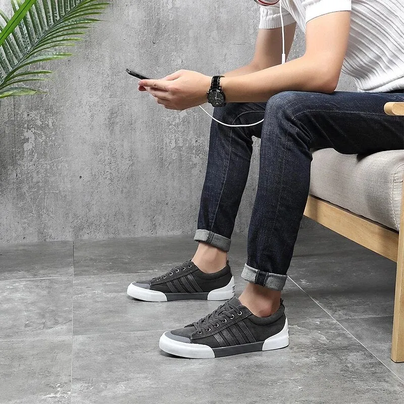 Male High-Quality Canvas Footwear