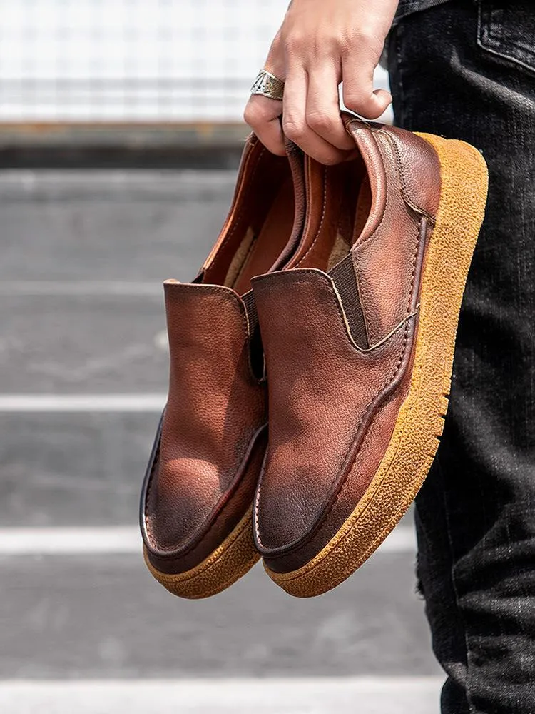 Men's Slip-on Breathable Soft-soled Casual Loafers